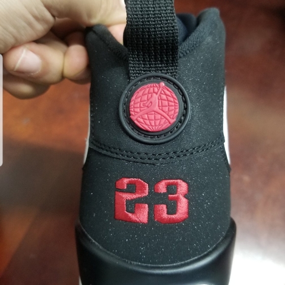 Jordan 9 Retro White Black Red (2002)